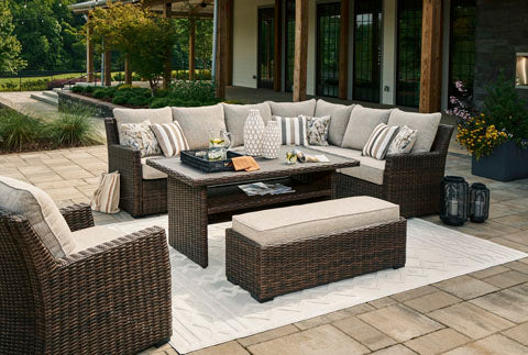 Brook Ranch Outdoor Sofa Sectional Set