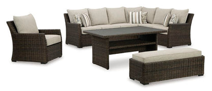 Brook Ranch Outdoor Sofa Sectional Set
