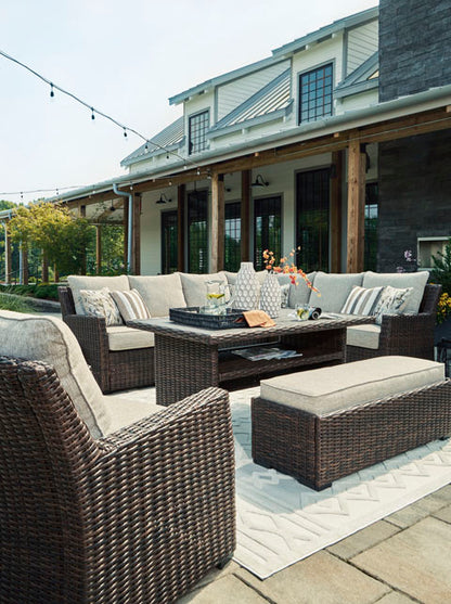 Brook Ranch Outdoor Sofa Sectional Set