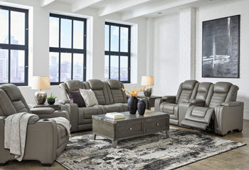 Backtrack Power Reclining Sofa & Loveseat Set