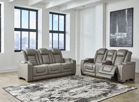 Backtrack Power Reclining Sofa & Loveseat Set