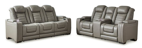 Backtrack Power Reclining Sofa & Loveseat Set