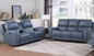 Bel Air Power Reclining Loveseat by Leather Italia USA