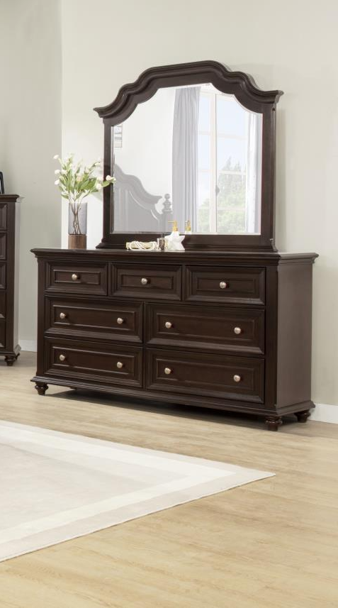 Belmont Brown Dresser