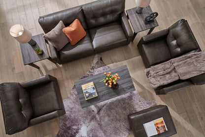 Belziani Sofa and Loveseat Set