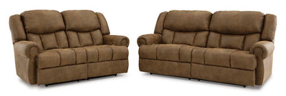 Boothbay Power Reclining Sofa and Loveseat Set