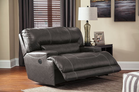 McCaskill Gray Oversized Power Recliner