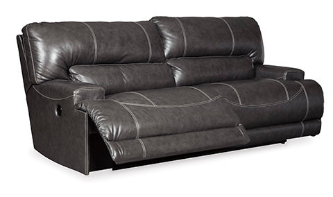 McCaskill Gray Power Reclining Sofa