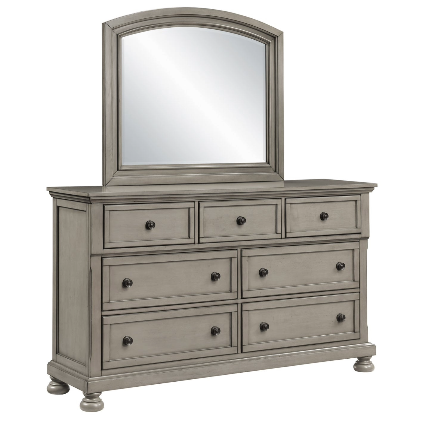 Carson Gray 7 Drawer Dresser