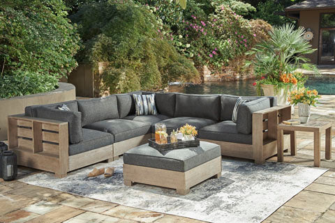 Citrine Park Outdoor 5-pc Sectional Set