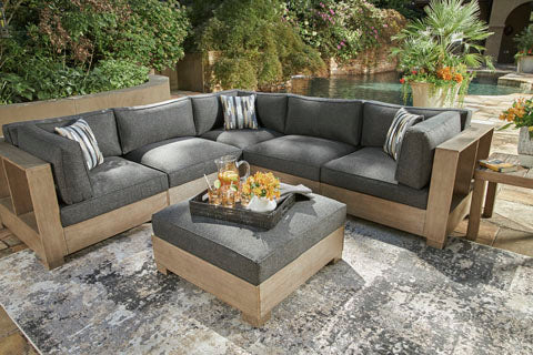 Citrine Park Outdoor 5-pc Sectional Set