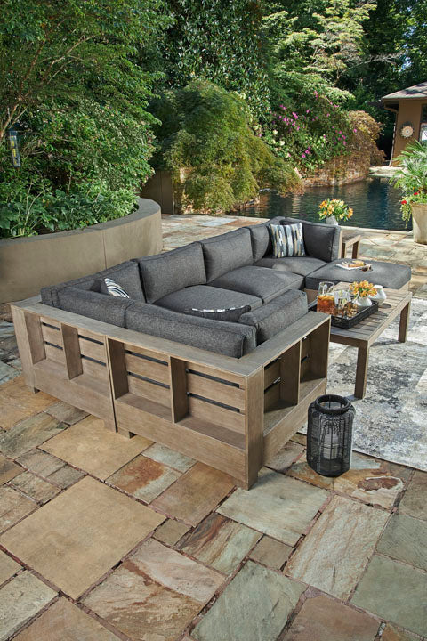 Citrine Park Outdoor 5-pc Sectional Set