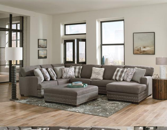 Crawford Charcoal Modular 3pc Sectional