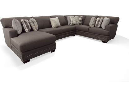 Crawford Charcoal Modular 3pc Sectional