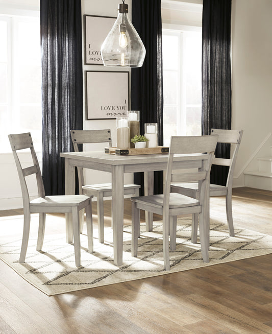 Loratti Five Piece Dining Table and Chairs