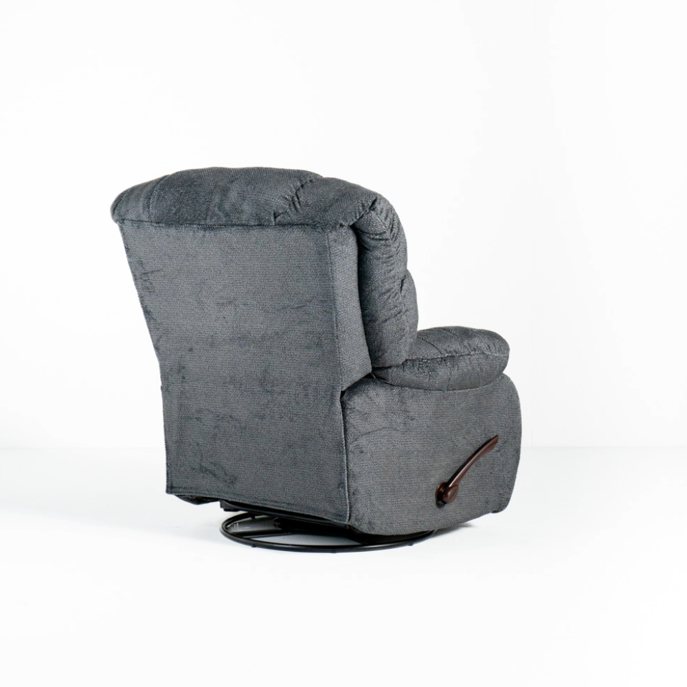 Daly Cobblestone Chaise Swivel Recliner by Catnapper