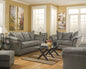 Darcy Cobblestone Sofa and Loveseat Set