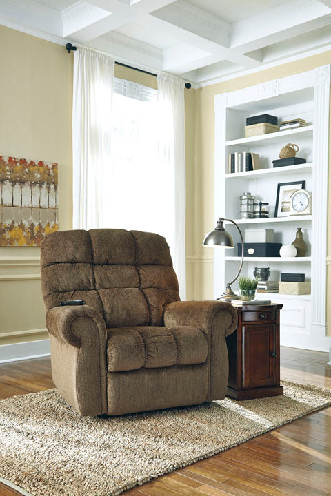 Ernestine Truffle Power Lift Recliner