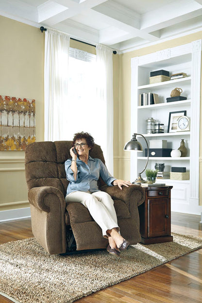 Ernestine Truffle Power Lift Recliner