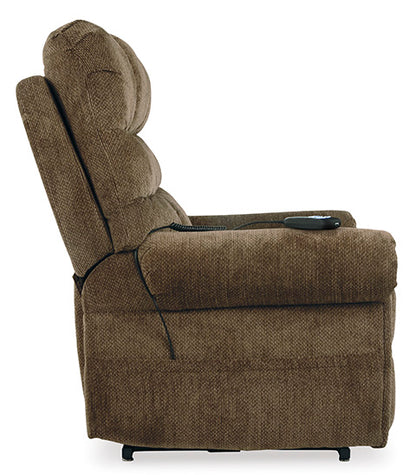 Ernestine Truffle Power Lift Recliner