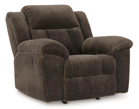 Frohn Chocolate Rocker Recliner