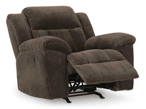 Frohn Chocolate Rocker Recliner