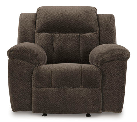 Frohn Chocolate Rocker Recliner