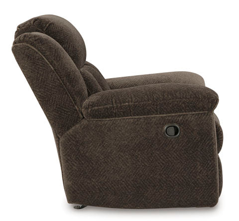 Frohn Chocolate Rocker Recliner