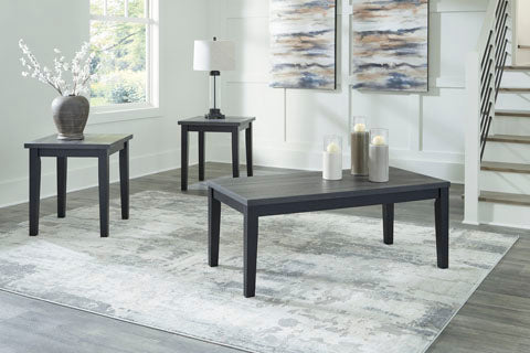 Garvine Coffee and End Tables Set