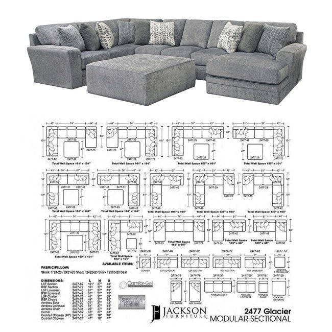 Glacier Shark Modular Sectional