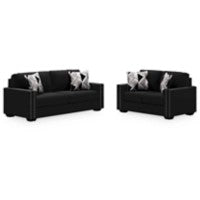 Gleston Sofa and Loveseat