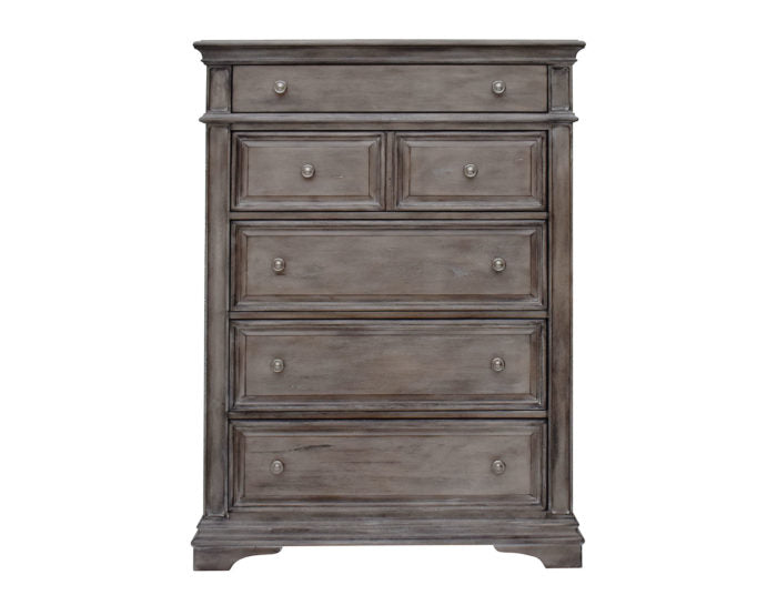 Highland Park Driftwood Bedroom Furniture Package