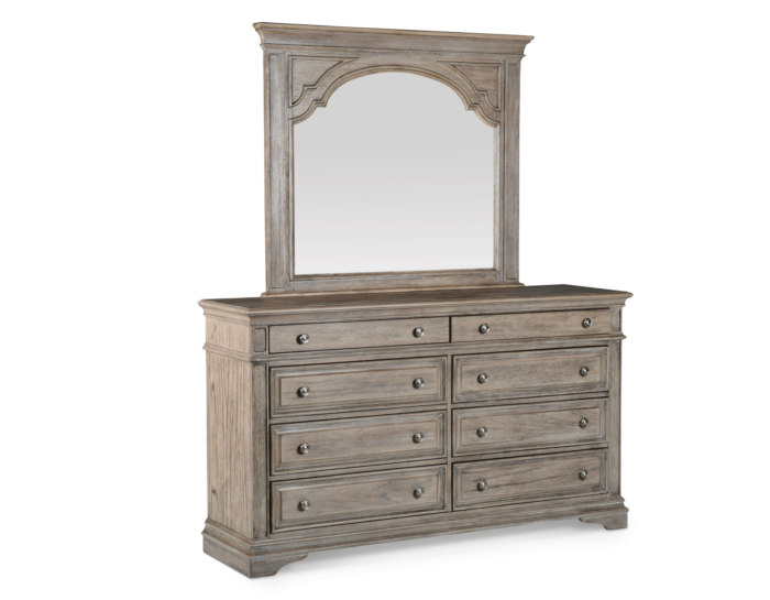 Highland Park Driftwood Bedroom Furniture Package