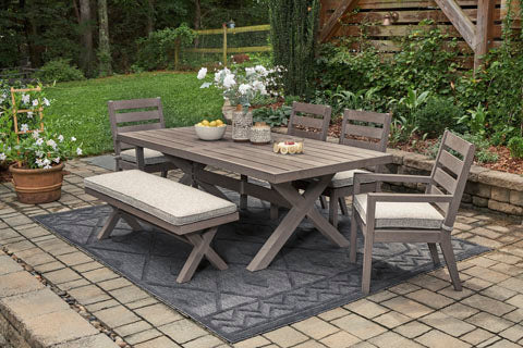 Hillside Barn 6pc Outdoor Dining Set