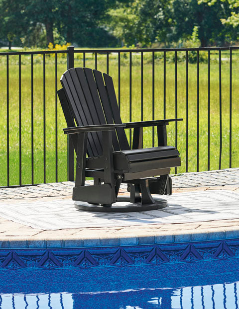 Hyland wave Black Outdoor Glider Set