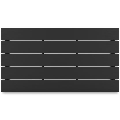 Hyland wave Black Outdoor Glider Set