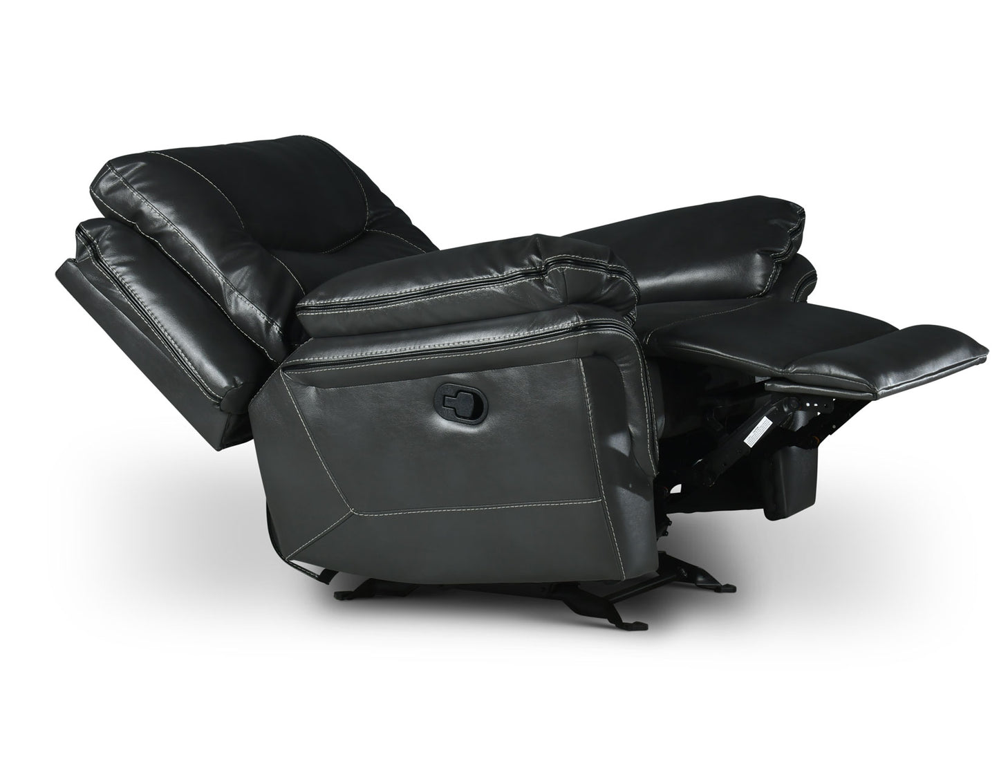 Isabella Charcoal Rocker Recliner