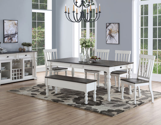 Joanna French County 6pc Dining Table Set