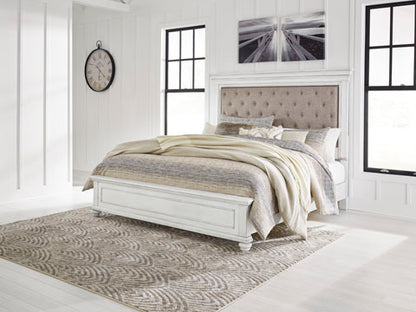 Kanwyn Upholstered Queen Panel Bed with Storage