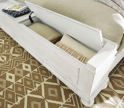 Kanwyn Upholstered Queen Panel Bed with Storage