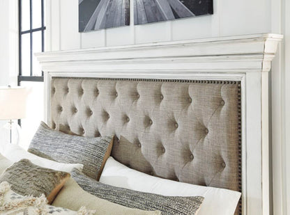 Kanwyn Upholstered Queen Panel Bed with Storage