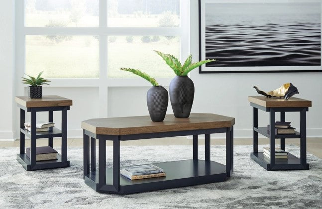 Landocken 3pc Coffee and End Tables