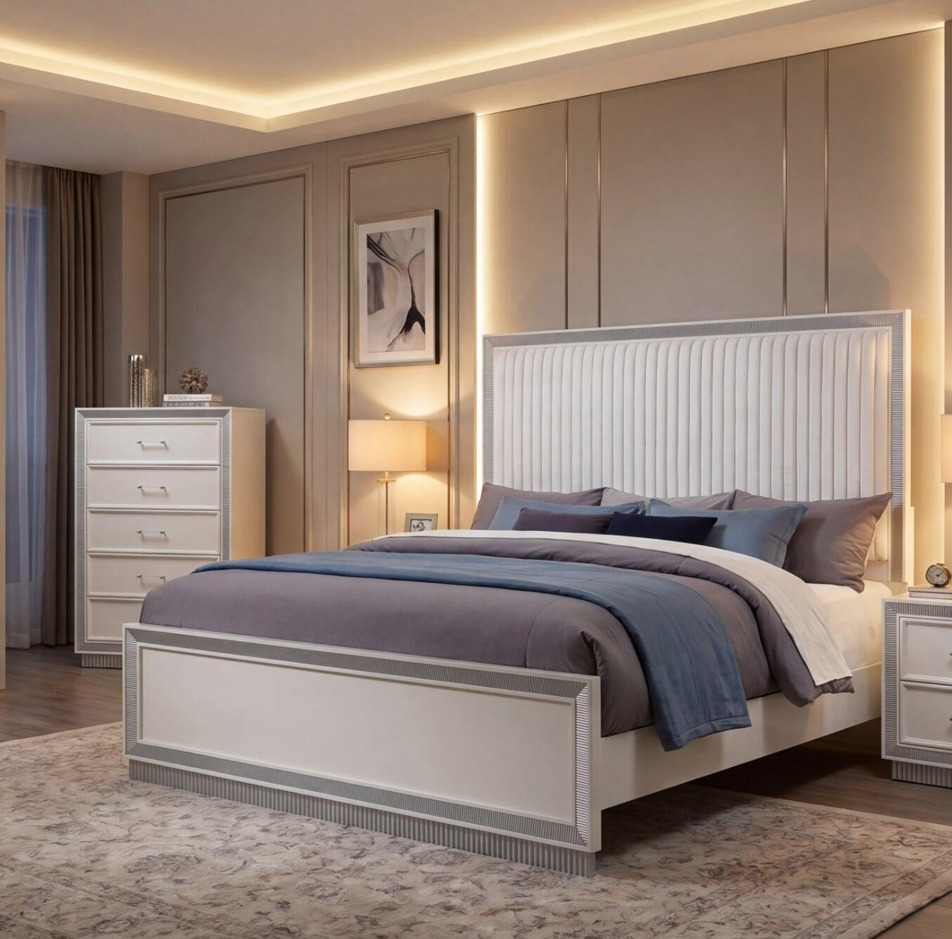 The LOLO Silver Bed by Massa Gallery