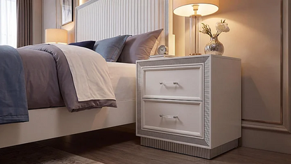 The LOLO Silver Nightstand