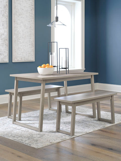 Loratti Dining Table and Benches