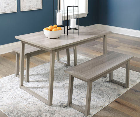 Loratti Dining Table and Benches