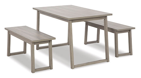 Loratti Dining Table and Benches