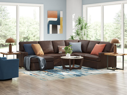McDowlan Coffee 3-Piece Sectional with Chaise