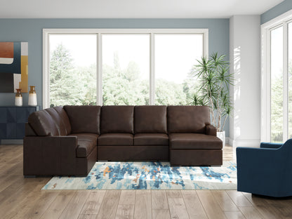 McDowlan Coffee 3-Piece Sectional with Chaise