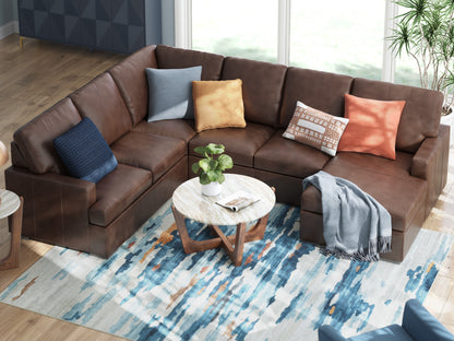 McDowlan Coffee 3-Piece Sectional with Chaise